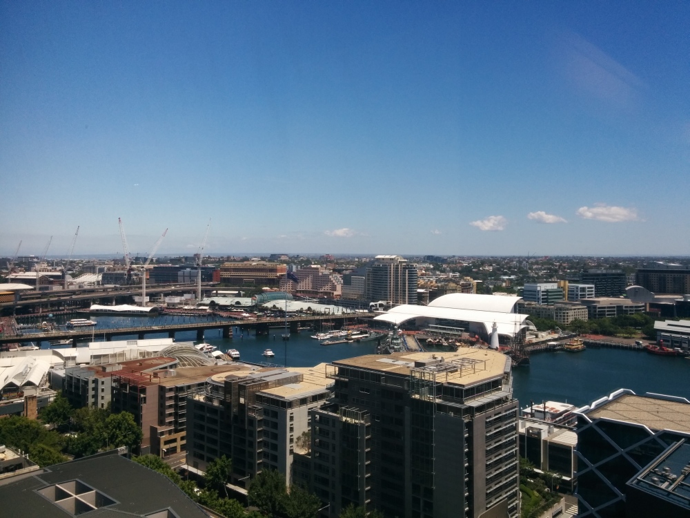 Westpac Innovation Challenge - view from Westpac HQ